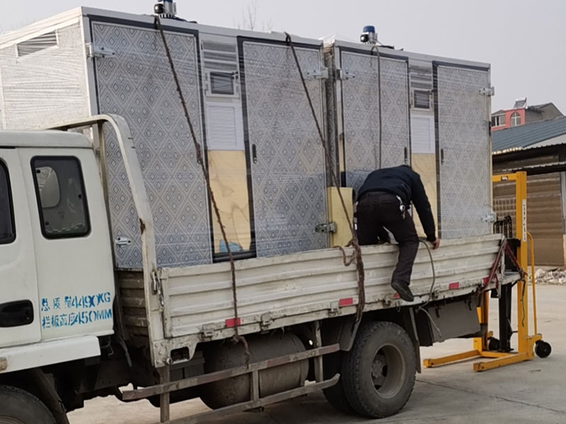 岫巖智能環保烘干機發貨